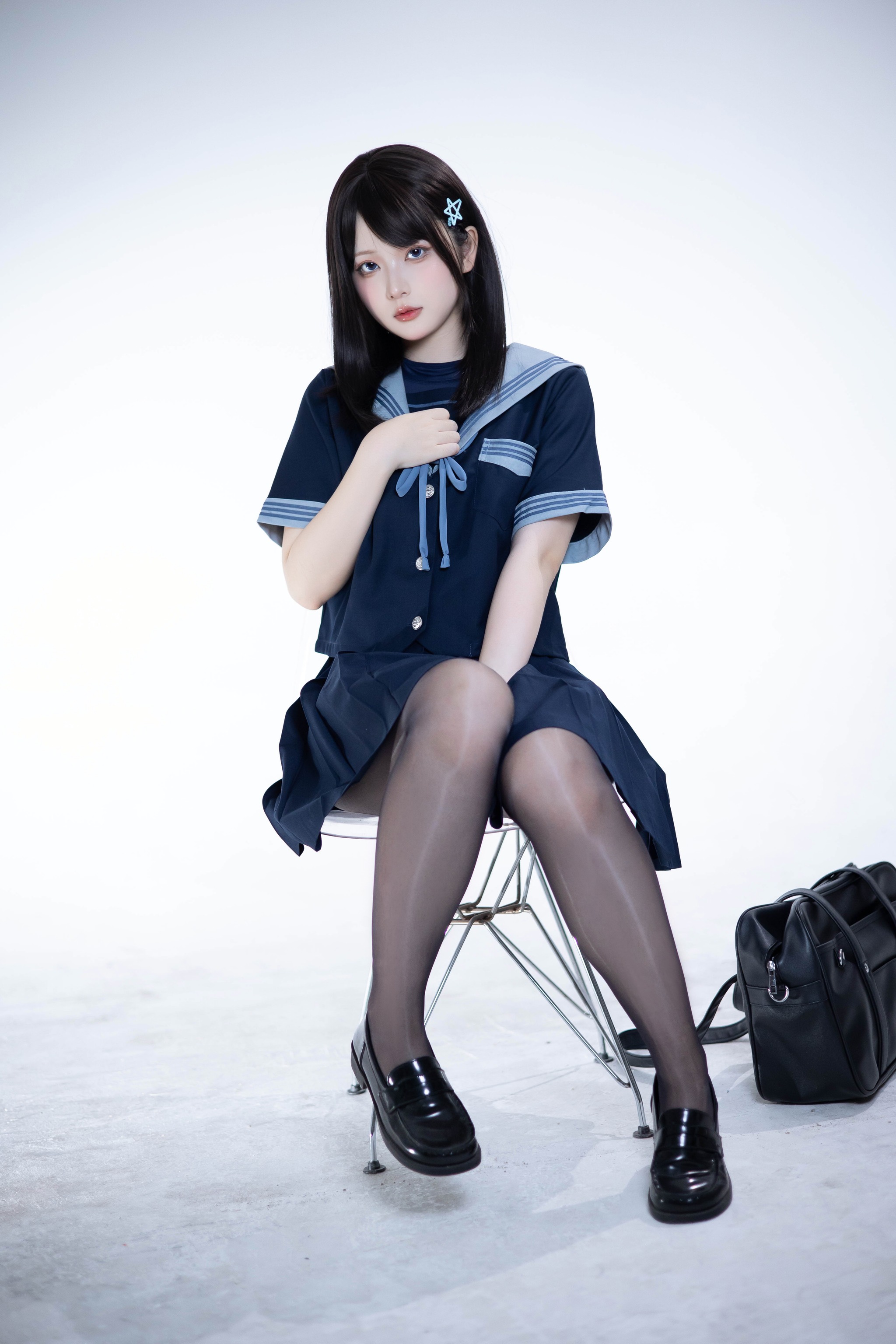 屿鱼 - NO.045 蔚蓝档案 竞泳 [28P]-XikXak